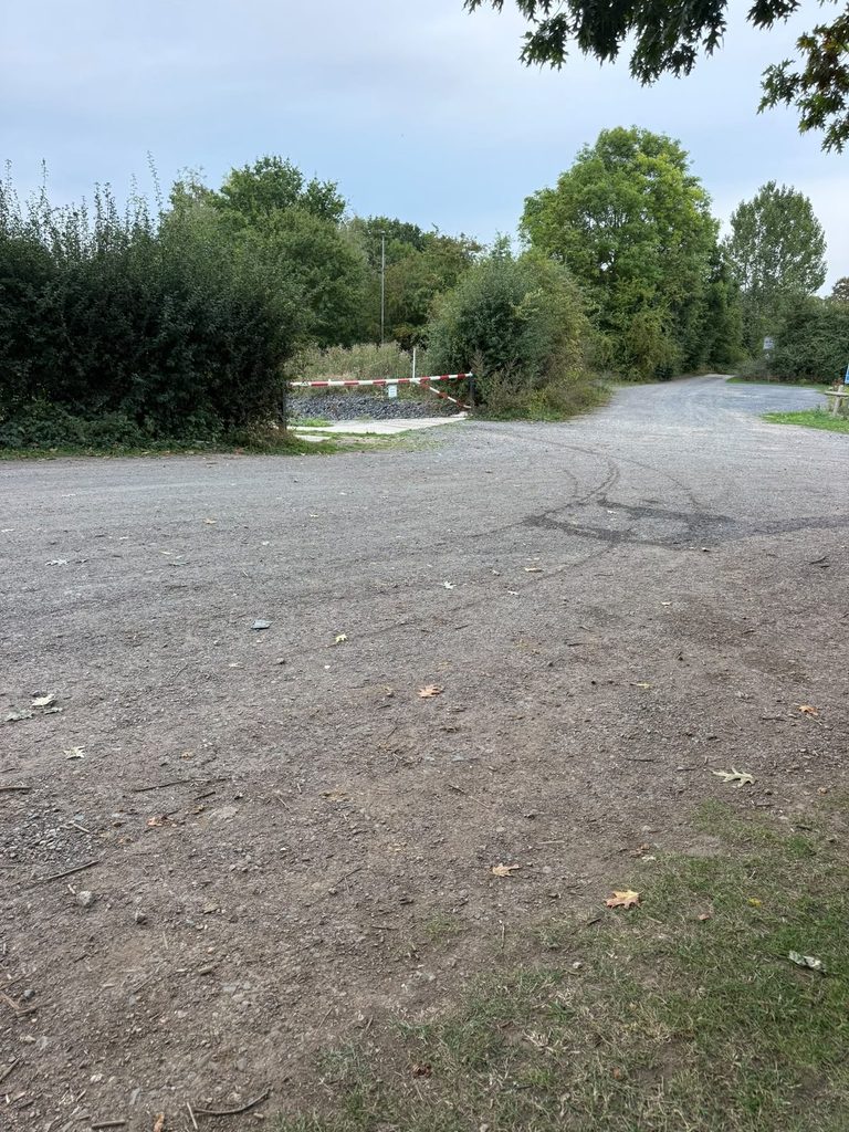 Zufahrt zur Slipanlage der Marina Mehlbergen